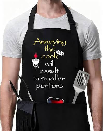 Food for thought cooking aprons