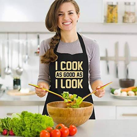 Food for thought cooking aprons